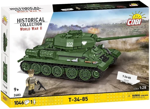 Cobi Klocki Klocki T-34-85 1046 klocków