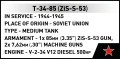 Cobi Klocki Klocki T-34-85 1046 klocków