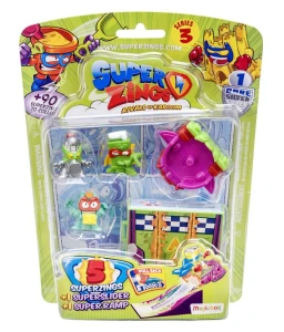 Super Zings 3 Blister 5 Pack + Superslider i rampa MagicBox